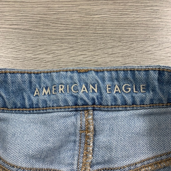 AEO Tomgirl Midi Jean Shorts - Picture 7 of 11